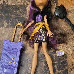 Monster High Clawdeen Wolf Scaris G1 Only Displayed.
